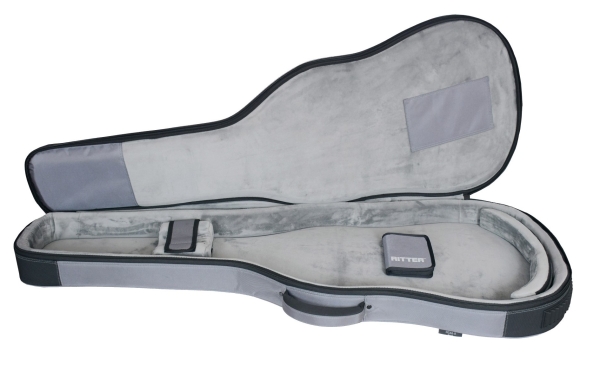 Ritter RGA6-B/TGR Arosa Deluxe Electric Bass Gigbag, Titanium Grey